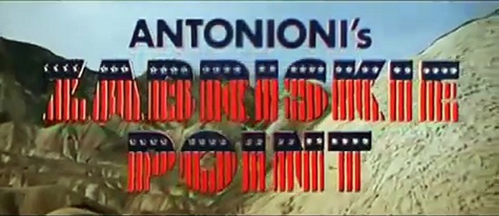 Zabriskie Point movie 1970 Official Trailer video Dailymotion