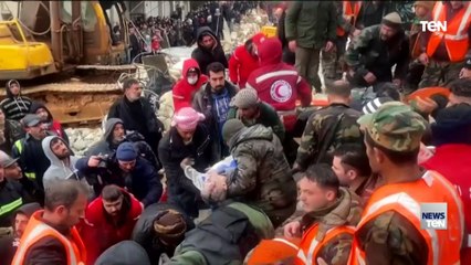 قلوب العالم تنتفض بسبب الزلزال القوي الذي ضرب سوريا وتركيا