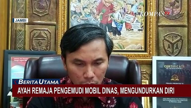 DPRD Jambi Mundur Usai Anaknya Tabrakan Mobil Dinas dan Bawa Penumpang Tanpa Busana