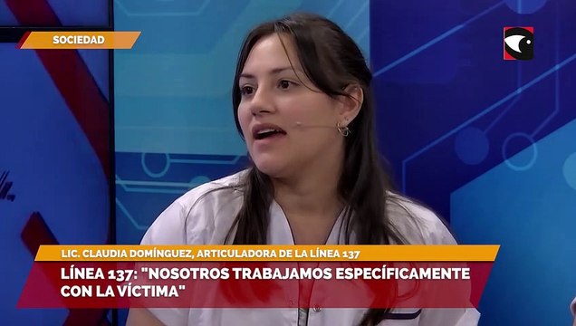 Línea 137: Nosotros trabajamos específicamente con la víctima