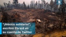 Ebrard anuncia envío de 180 brigadistas contra incendios a Chile, por orden presidencial