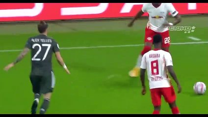 Marcel Sabitzer vs Manchester United _ Battle vs Rashford.