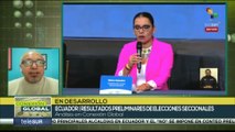 Ecuador: Comienzan a avizorarse los resultados preliminares de elecciones seccionales