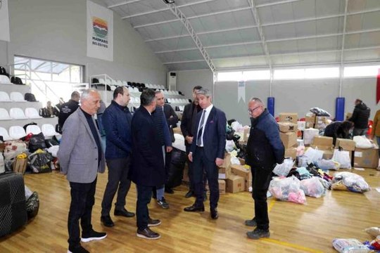 Marmaris Belediyesi'nden Deprem Bölgesine Yardım Eli