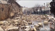 Historic castle damaged by Turkey earthquake