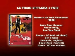Le Train Sifflera Trois Fois | movie | 1952 | Official Trailer