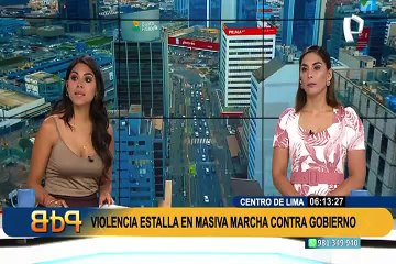 Municipio de Lima vuelve a limpiar y reparar daños en la Plaza Dos de Mayo