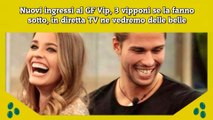 Nuovi ingressi al GF Vip, 3 vipponi se la fanno sotto, in diretta TV ne vedremo delle belle