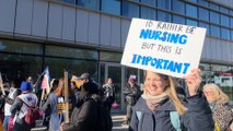 NHS strikes continue in Birmingham