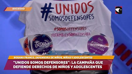 "Unidos somos defensores":  La campaña que defiende derechos de niños y adolescentes