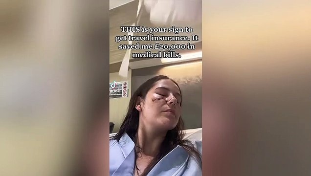 Backpacker's trip to Thailand turned into a holiday from hell after she crashed a moped through a window