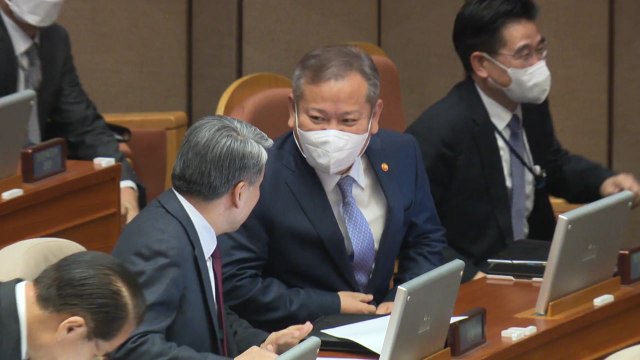'이상민 탄핵소추안' 본회의 보고...野, 내일(8일) 표결 추진 / YTN