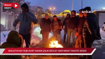 Malatya’da Yeşilyurt Hasan Çalık Devlet Hastanesi tahliye edild