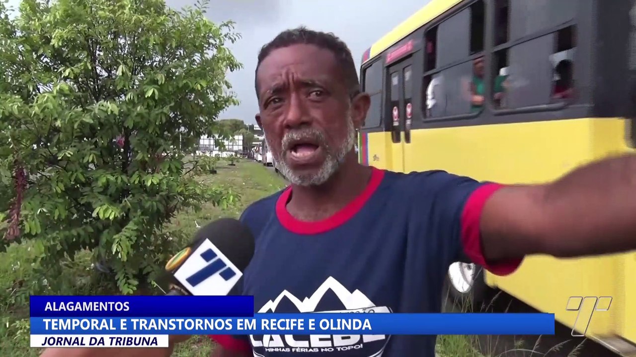 Temporal e transtornos em Recife e Olinda