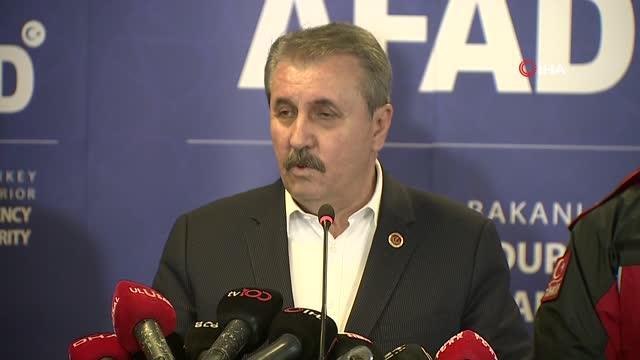 BBP Genel Başkanı Destici: Büyük Birlik Partisi olarak, 'Deprem Koordinasyon ve Yardımlaşma Merkezi' oluşturduk