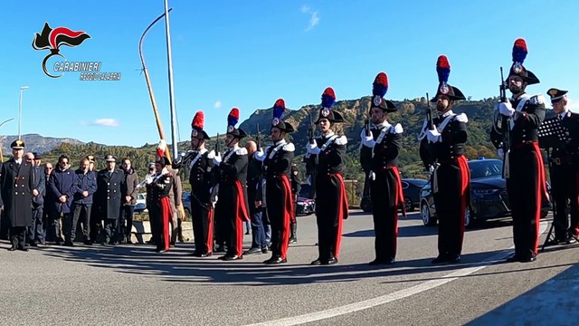 San Luca, commemorato l'eccidio del brigadiere Carmine Tripodi