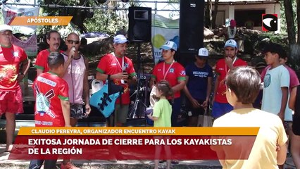 Exitosa jornada de cierre para los kayakistas de la región