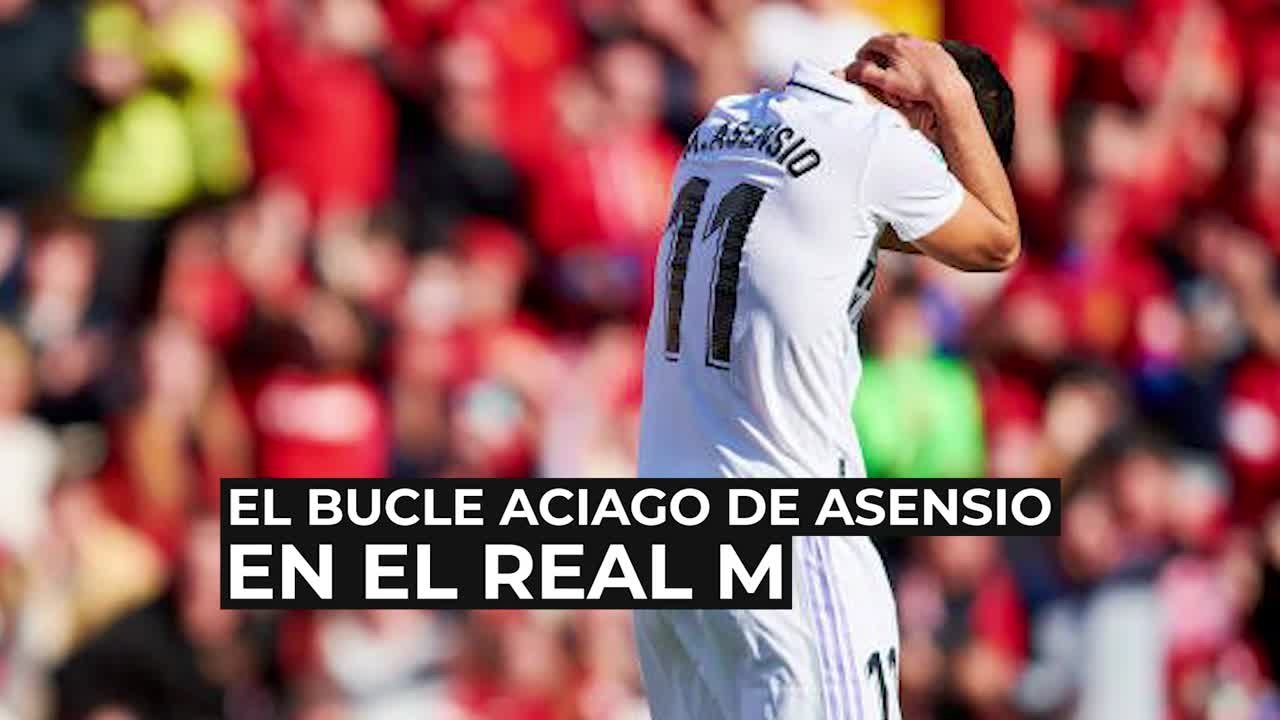 Los datos del mal partido de Marco Asensio vs....