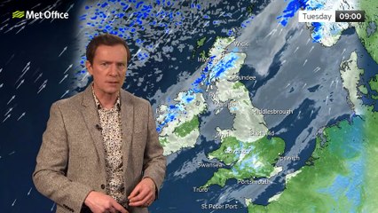 Met Office Evening Weather Forecast 06/02/23 – Frost and fog in the south