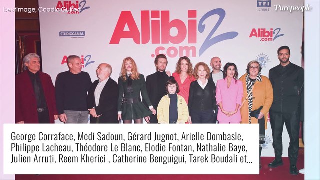 Elodie Fontan et Philippe Lacheau, Marco Verratti et sa sublime femme Jessica... les couples de sortie pour Alibi.com 2 !
