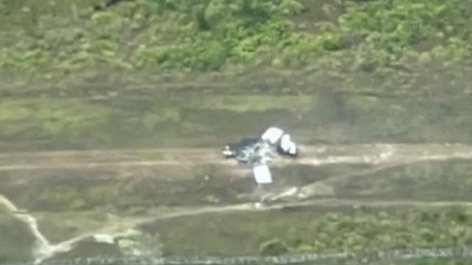 Pesawat Susi Air diduga dibakar KKB di Bandara Paro, Nduga - Papua