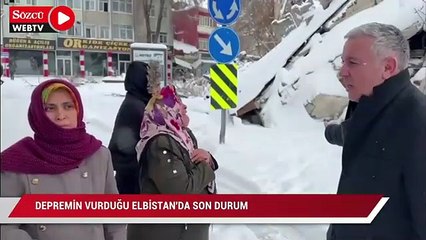 Elbistan’da can pazarı: Su, ekmek, çadır, doktor, yardım yok…