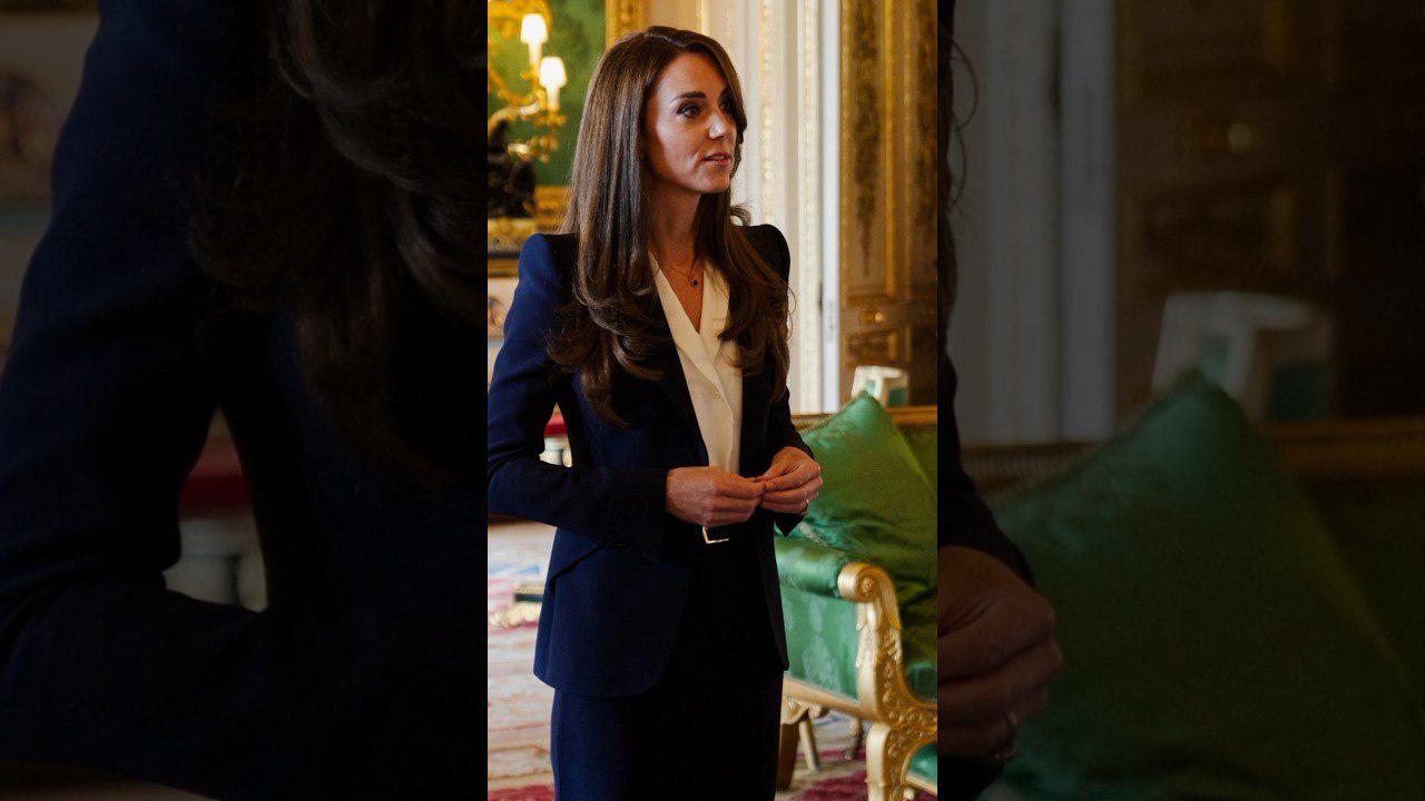 The Princess of Wales today held an audience with the Royal Navy Ship’s Company of HMS GLASGOW.