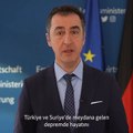 Almanya Gıda ve Tarım Bakanı Cem Özdemir'den Türkiye'ye taziye mesajı