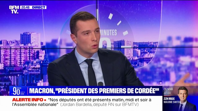 Pour Jordan Bardella, la réforme des retraites est une réforme de perdants