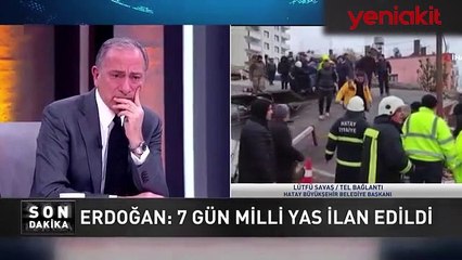Fatih Altaylı canlı yayında ağladı