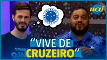 'Vive de Cruzeiro', diz Hugão para Fael no AE