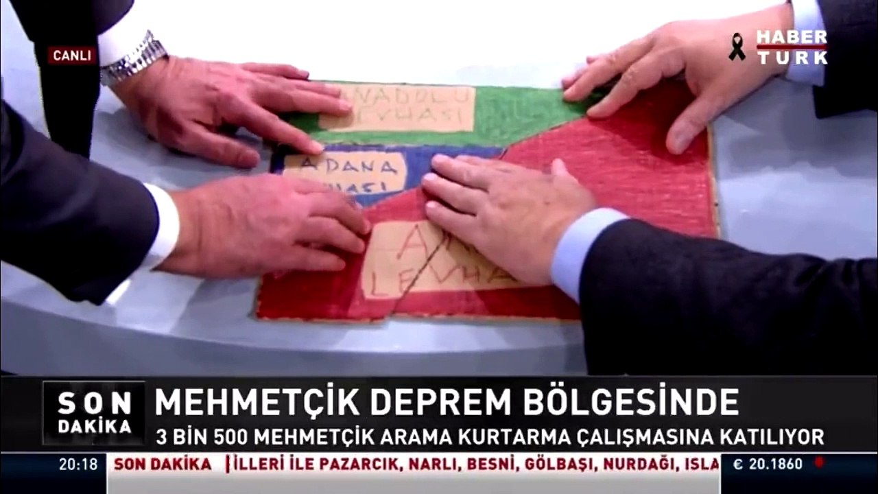 Celal Şengör, Kahramanmaraş'taki 2 büyük depremin nasıl olduğunu göstererek anlattı