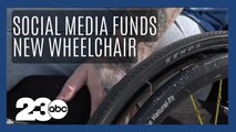 Woman in need of new wheelchair gets help from social media