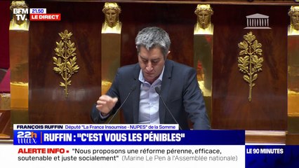 François Ruffin au gouvernement: "Vous prétendez entrer dans les livres d'histoire, vous ne resterez même pas dans les livres de comptabilité"