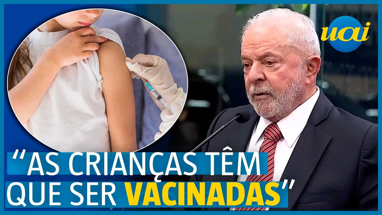 Lula: Bolsa Família vai exigir vacinação de crianças