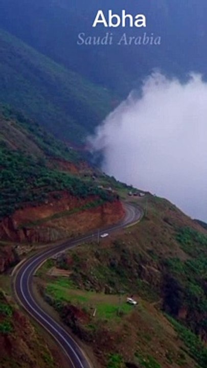 Beautiful view of Abha Saudi Arabia 