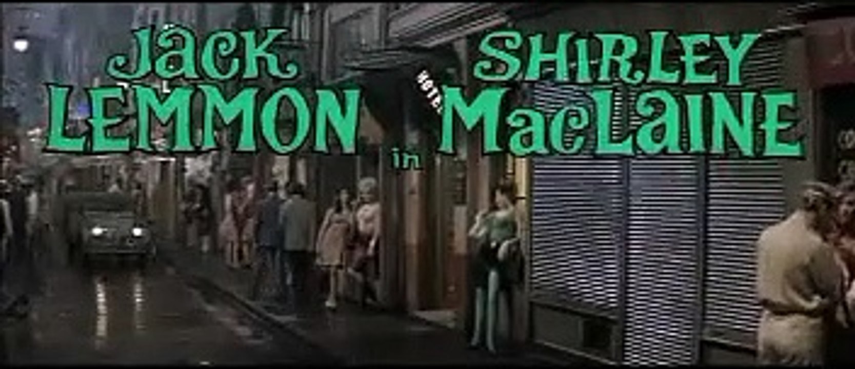 Das Mädchen Irma la Douce | movie | 1963 | Official Trailer