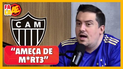 Humorista cruzeirense já sofreu ameaça de atleticanos