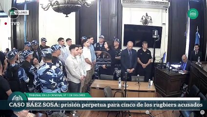 El momento en el que Máximo Thomsen se desmayó en la lectura de las condenas