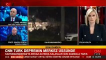 CNN TÜRK ekibi depremin merkez üssünde! Can için ekipler seferber oldu