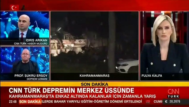 CNN TÜRK ekibi depremin merkez üssünde! Can için ekipler seferber oldu