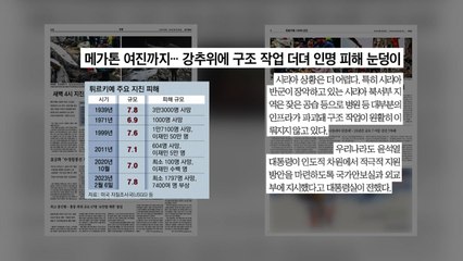 [굿모닝브리핑] 튀르키예 최악의 대지진...인명 구조 난항 / YTN