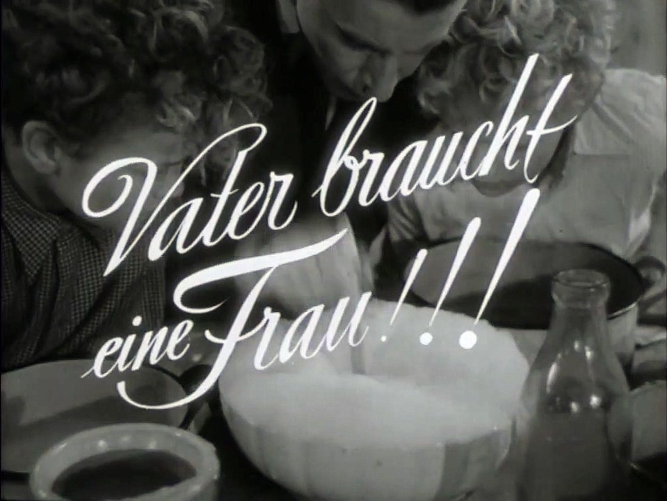 Vater braucht eine Frau | movie | 1954 | Official Trailer