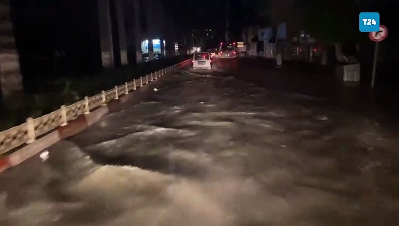 İskenderun Çarşı’da , 2 kişi hayatını kaybettiği beş katlı bir binanın enkazında arama çalışmaları sürüyor