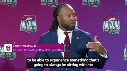 Larry Fitzgerald excited for Super Bowl LVII to showcase Arizona
