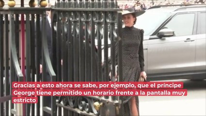 Prefiere que hagan manualidades: la estricta regla que Kate tiene con sus hijos