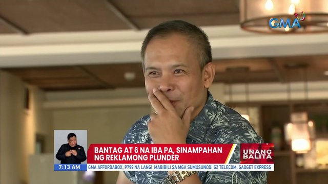 Bantag at 6 na iba pa, sinampahan ng reklamong plunder | UB