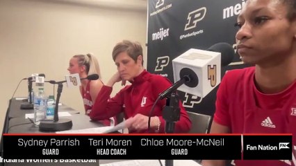 Indiana Women's Basketball: Sydney Parrish's Purdue Performance