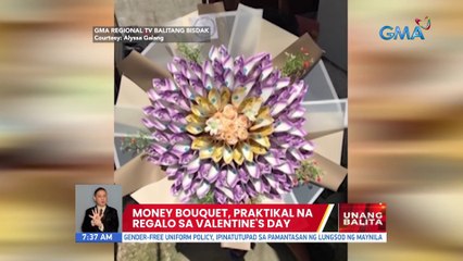 Money bouquet, praktikal na regalo sa Valentine's Day | UB