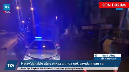 Barış Atay İskenderun'dan aktardı: Burada bir kurum, bir erk, AFAD yok, çaresizce yıkılmış binalara bakan insanlar var